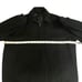 Perry Ellis Black Wool Blend Lined Bomber Jacket Mens Size XL
