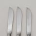 Set of 6 Vintage Pioneer Samurai Stainless Steel Steak Serrated Knives 3 Blade