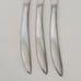 Set of 6 Vintage Pioneer Samurai Stainless Steel Steak Serrated Knives 3 Blade