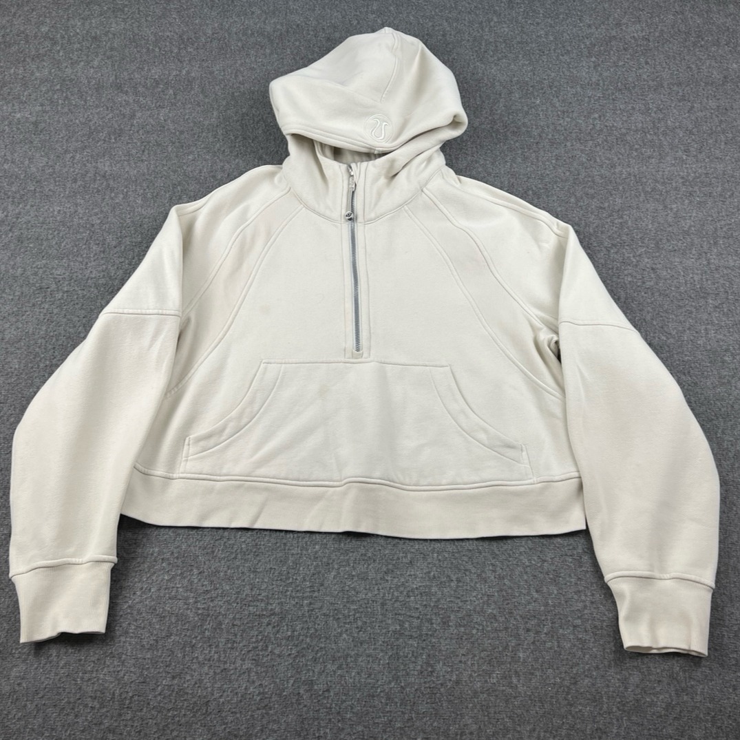 Lululemon Scuba Oversized Half Zip Hoodie Womens Sz M/L