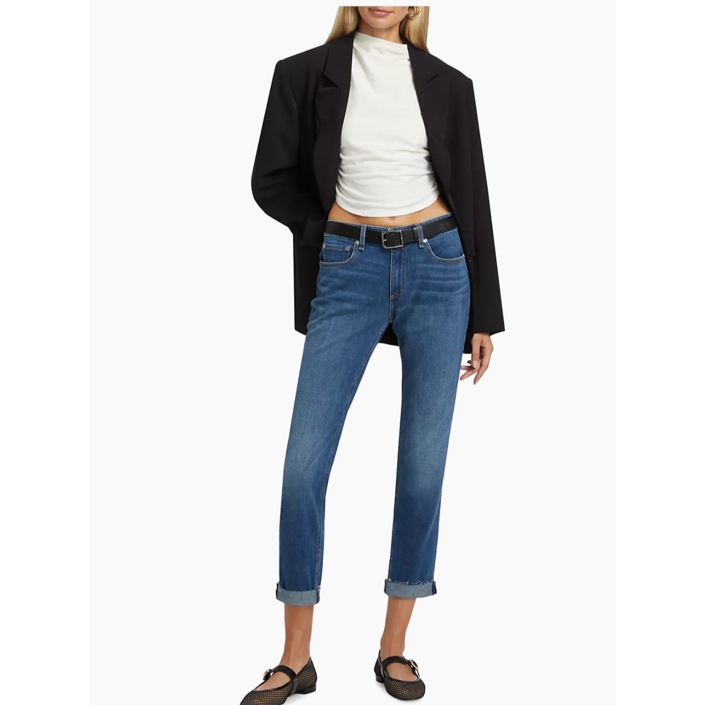 Rag & Bone Women's Dre Low Rise Slim Jeans Size 28