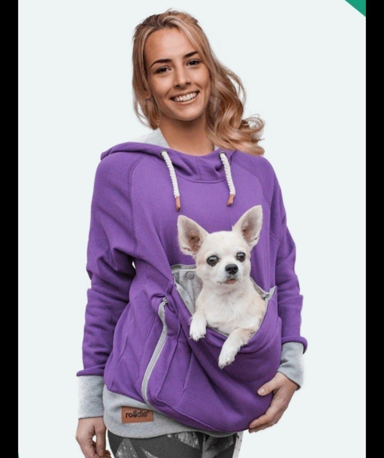 Roodie Pet carrier hoodie