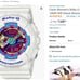 ⌚Baby-G BA112 White multi color