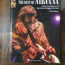 THE BEST OF NIRVANA Guitar Instruction Book with CD