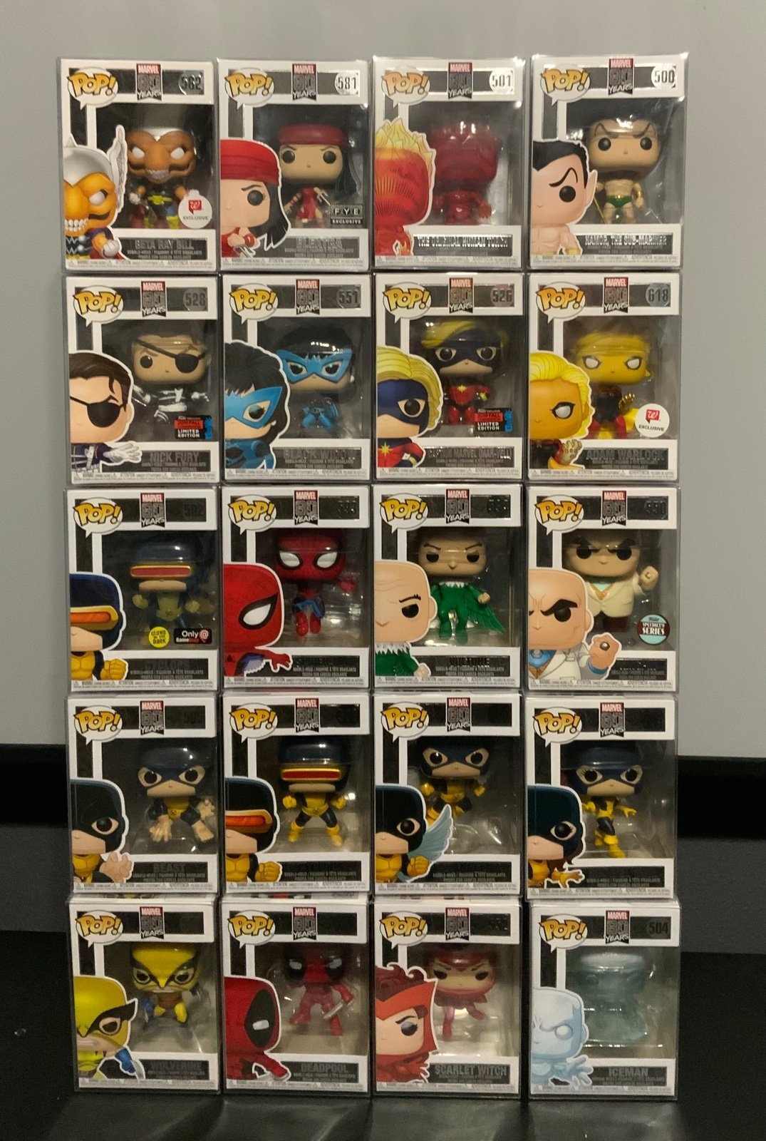 Funko Pop! Marvel 80 Years Bundle