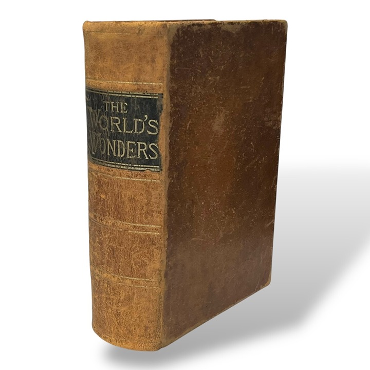 1884 Antique Book The World's Wonders Tropical and Polar Explorations Adventures