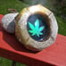 HANDMADE Sparkle Glitter Ash Tray Resin Art