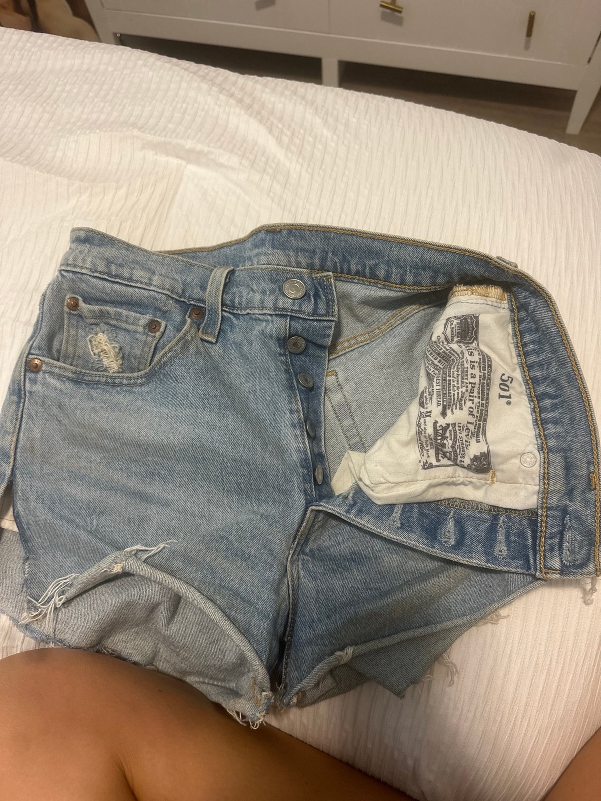 Vintage Levi shorts 501