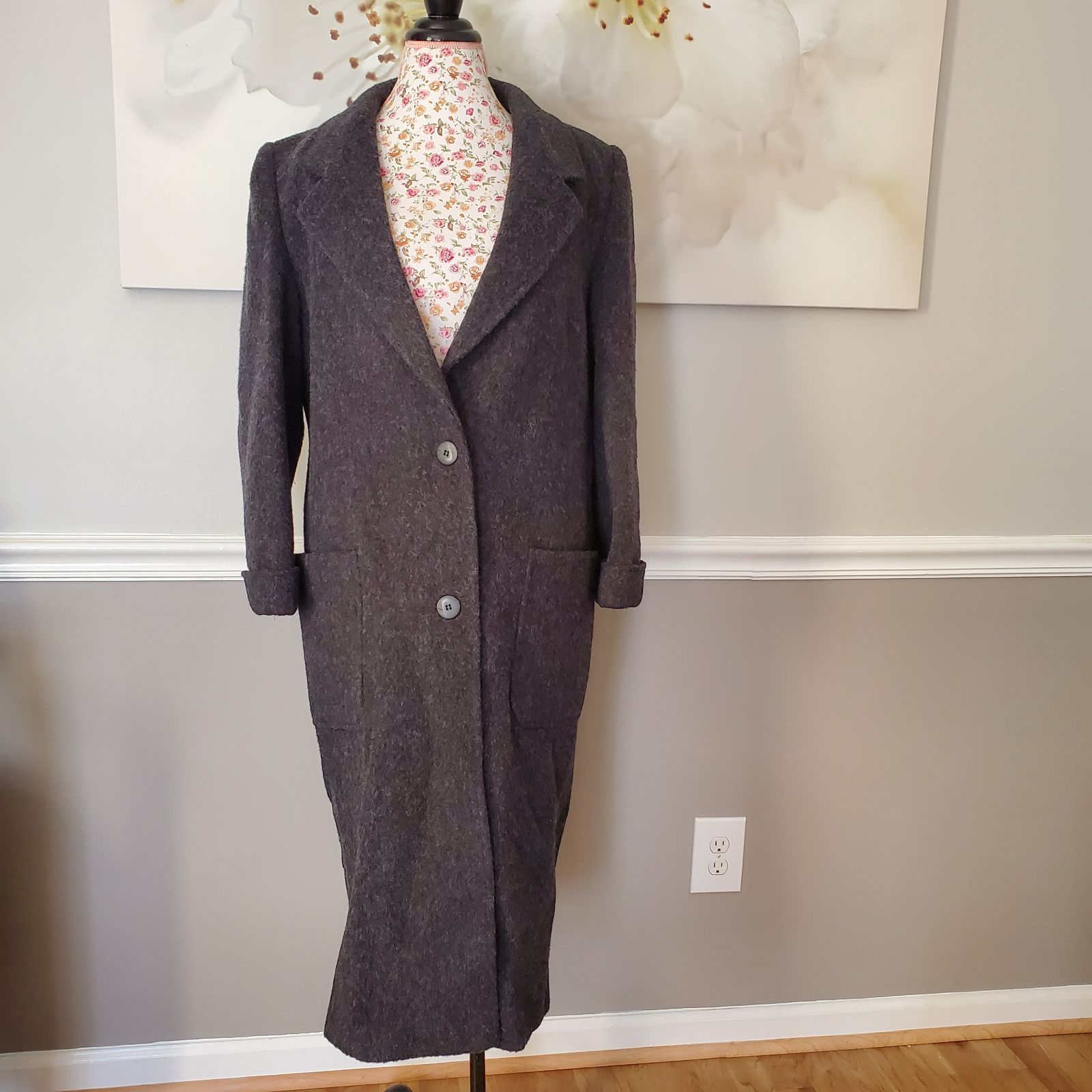 Vintage Cassidy 100% pure wool coat 10