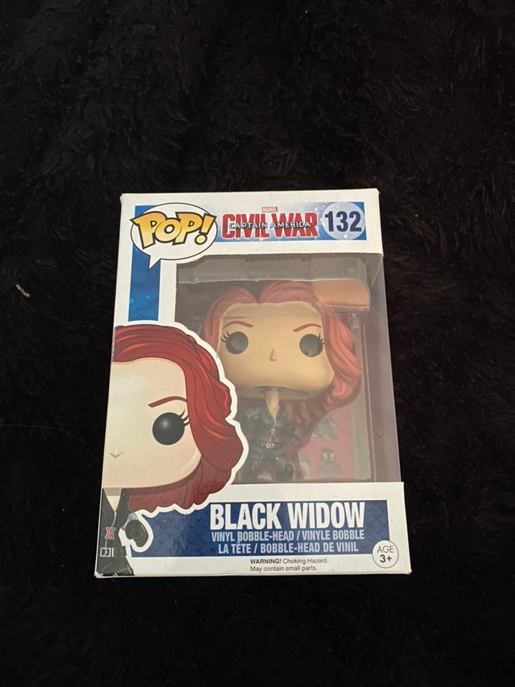 Black Widow Captain America: Civil War Funko Pop