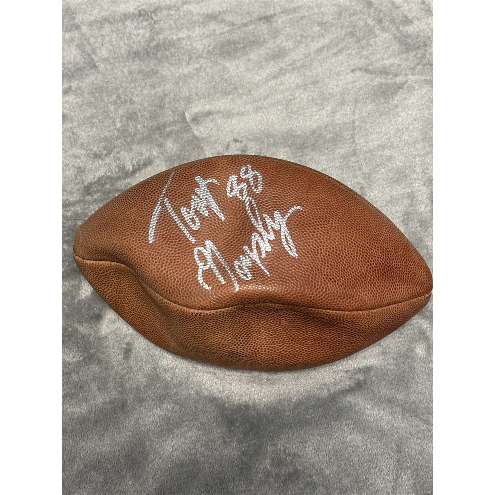 Tony Gonzalez Chiefs Falcons Signed Autographed Authentic Wilson Football READ
