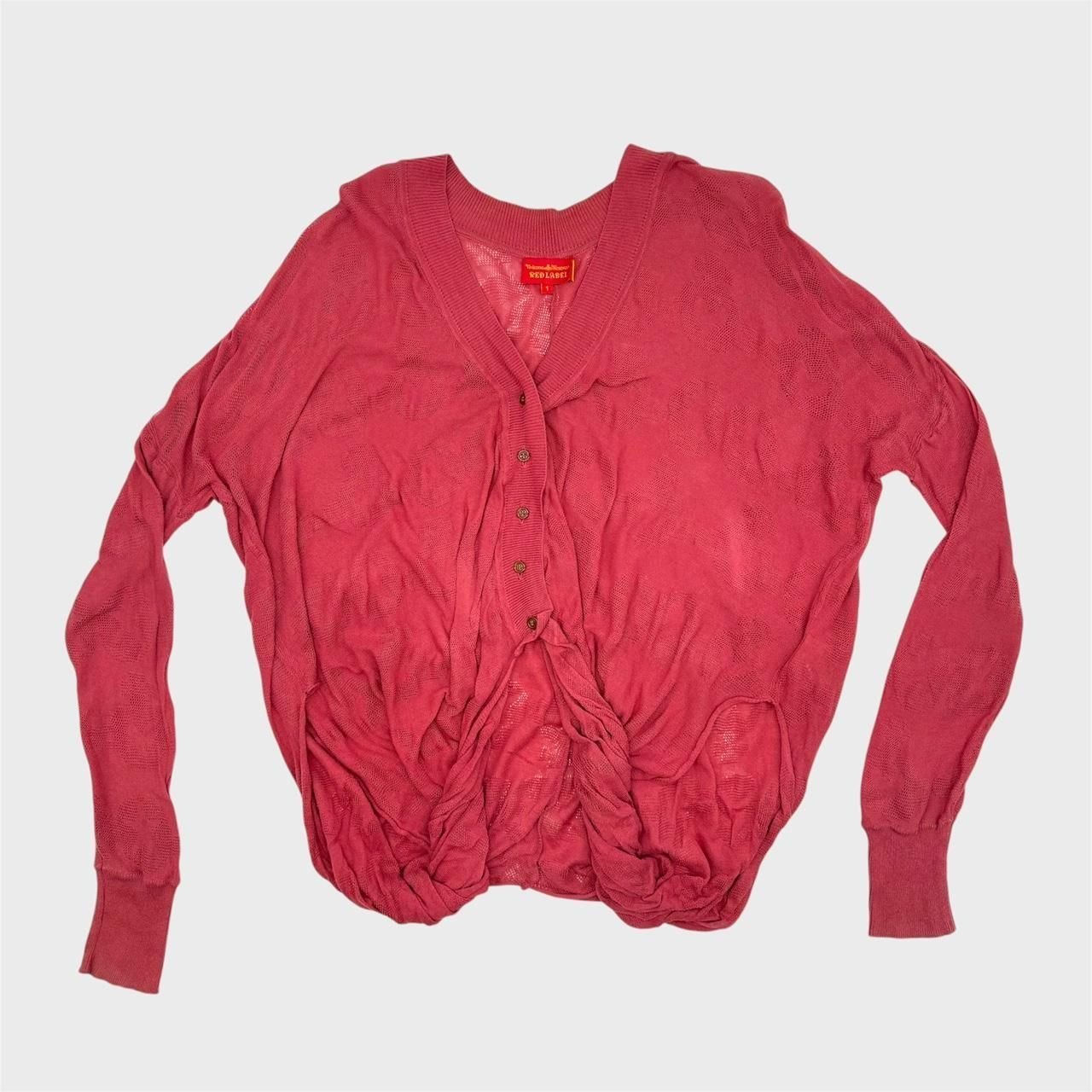 Vivienne-westwood Vintage Women's Red Cardigan