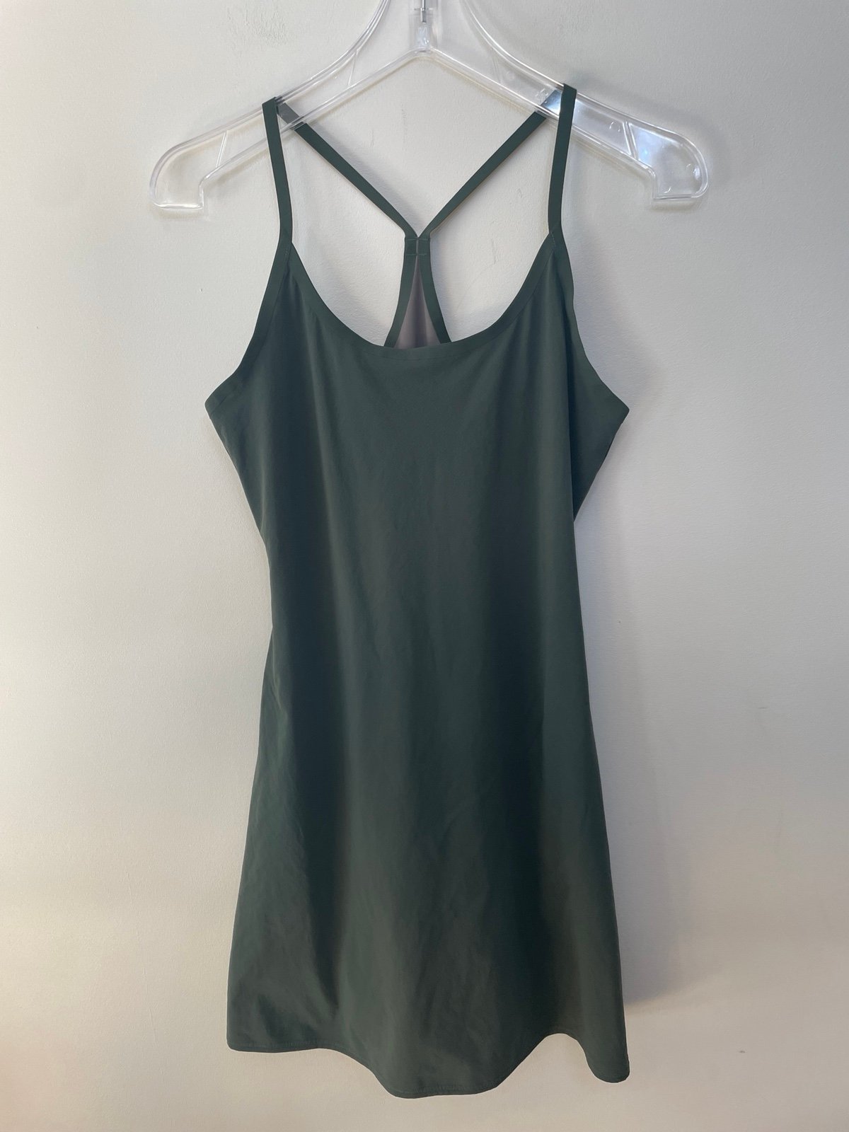 Outdoor Voices Women’s The Exercise Dress Evergreen Size S Athletic Athleisure