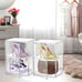 Super Large Boot Storage Boxes, Clear Stackable Storage Bins with an Lids and A