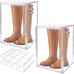 Super Large Boot Storage Boxes, Clear Stackable Storage Bins with an Lids and A