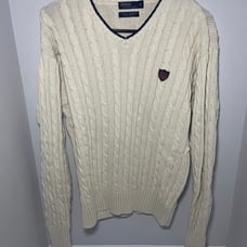 Vintage Polo Ralph Lauren Cable Knit Sweater size L