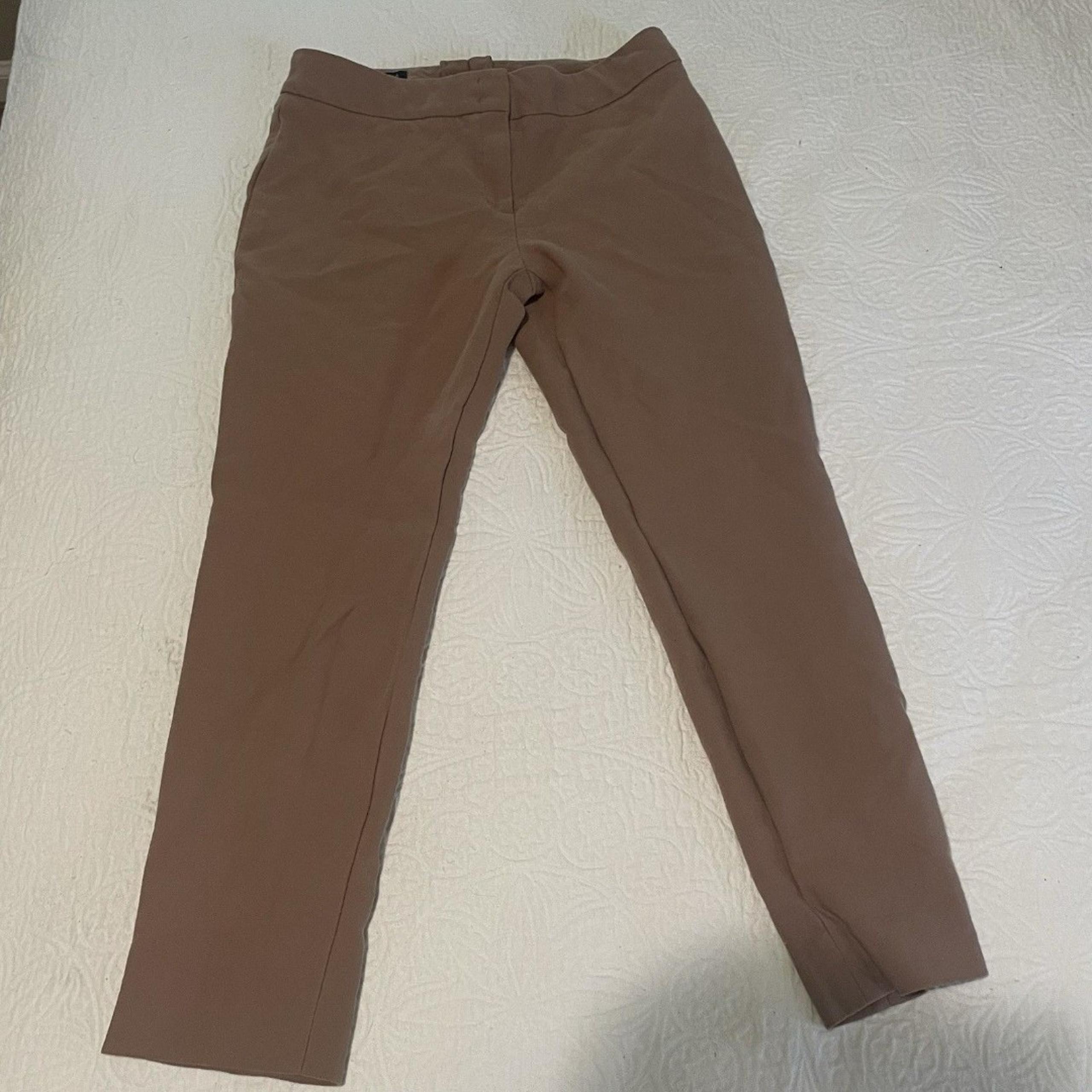 Escada Tina 100% Virgin Wool Pants Caramel / Tan /Camel Size 36