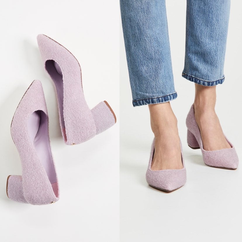 Kate spade madlyne block heel pump Clearance