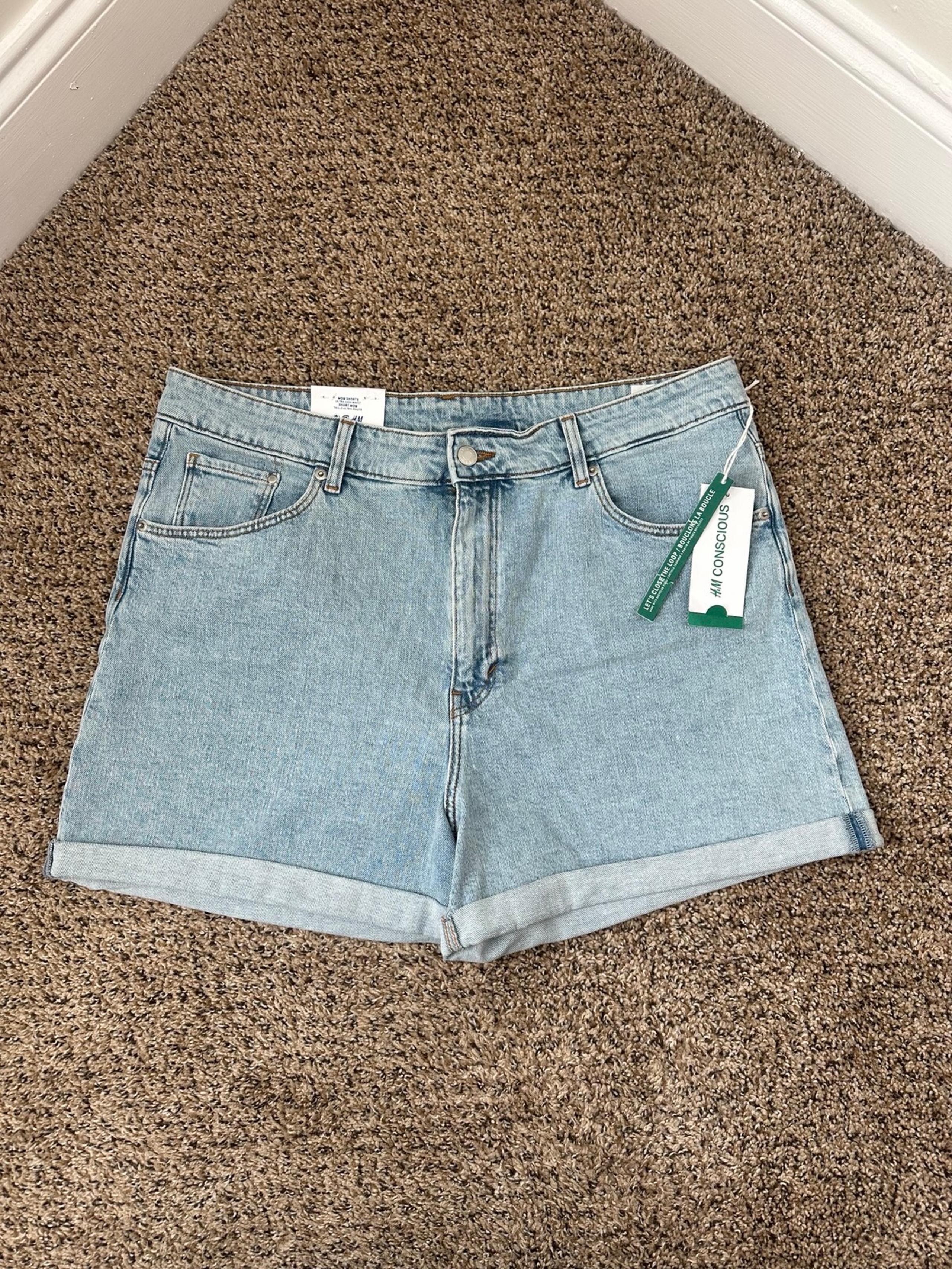 H&M Mom Jean Shorts