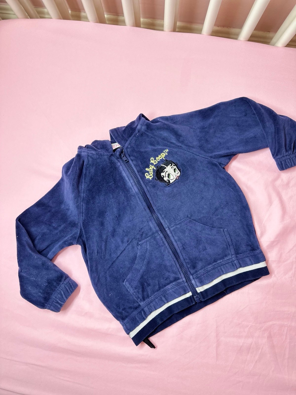 Baby boop velour jacket
