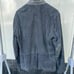 AllSaints Survey Waxed Suede Double Layer Blazer