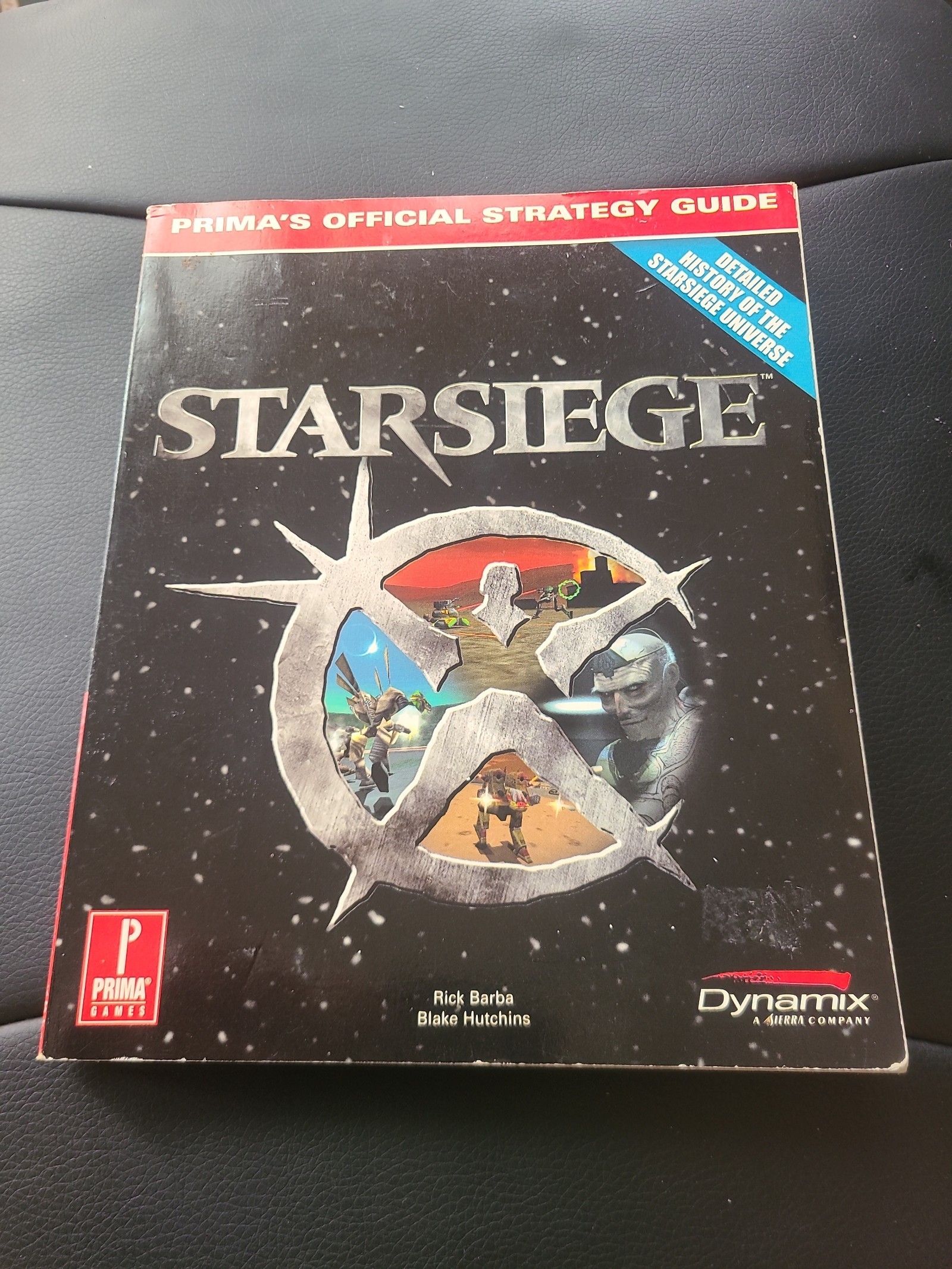 Starsiege Prima Official Strategy Guide Very Rare