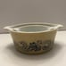 Pyrex Homestead Casserole Beige & Blue Set-2 No Lids