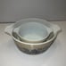Pyrex Homestead Casserole Beige & Blue Set-2 No Lids