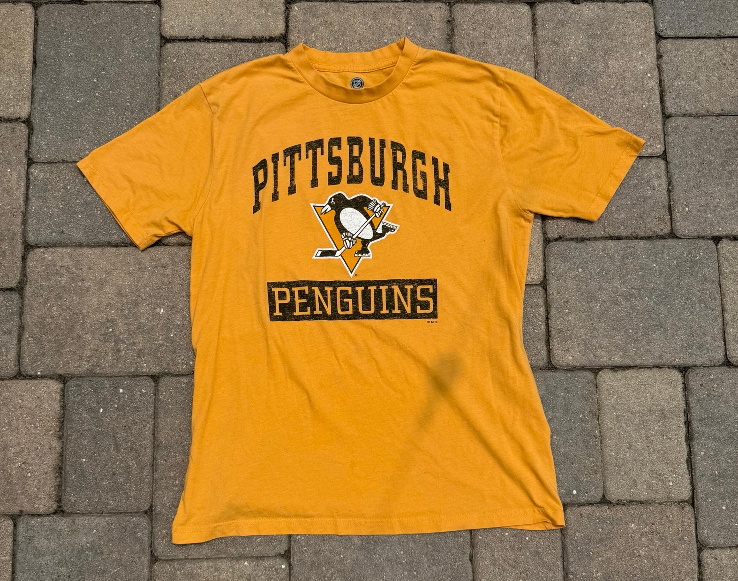 Pittsburg Penguins NHL Hockey Short Sleeve Tee Shirt Mens Large