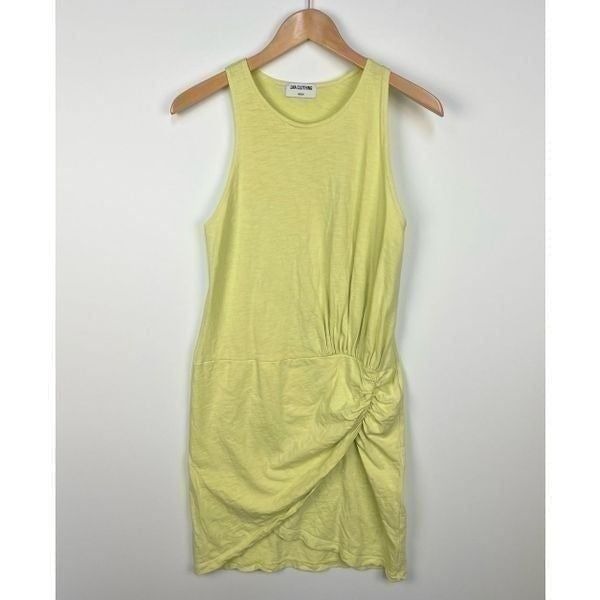 LNA Revolve Liani Tank Dress in Citrus Yellow Sleeveless Mini women’s size M