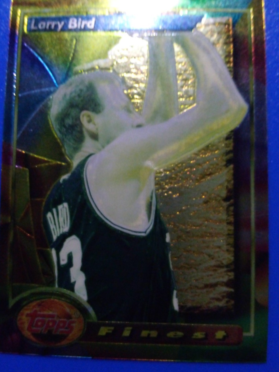 A Larry Bird sports cards I know there some basketball lovers out there