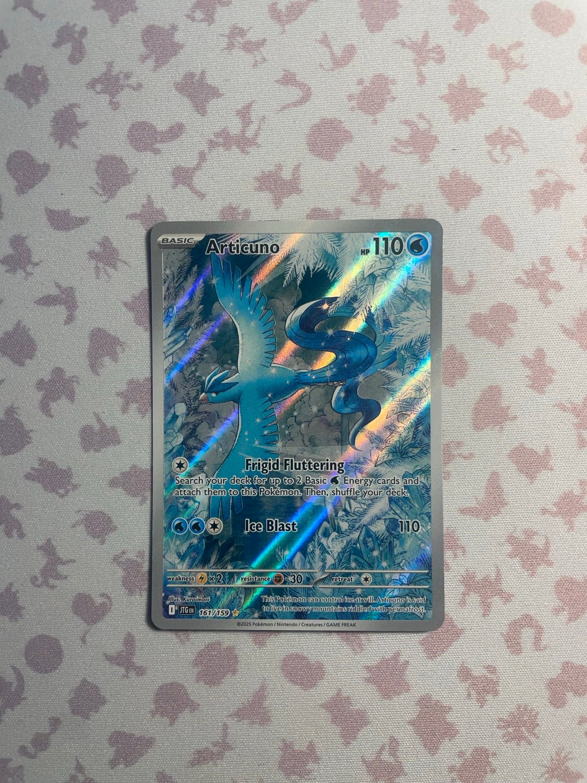 Articuno 161/159 Pokemon Scarlet & Violet Journey Together Illustration Rare