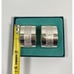 Vintage BSF Silver Plated Pair 2 Napkin Rings In Box Case Dinner Evening Elegant