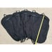 New Dolce & Gabbana Garment Bag 42 X 21 Cotton Black Travel Storage Many Avail