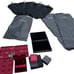 New Dolce & Gabbana Garment Bag 42 X 21 Cotton Black Travel Storage Many Avail