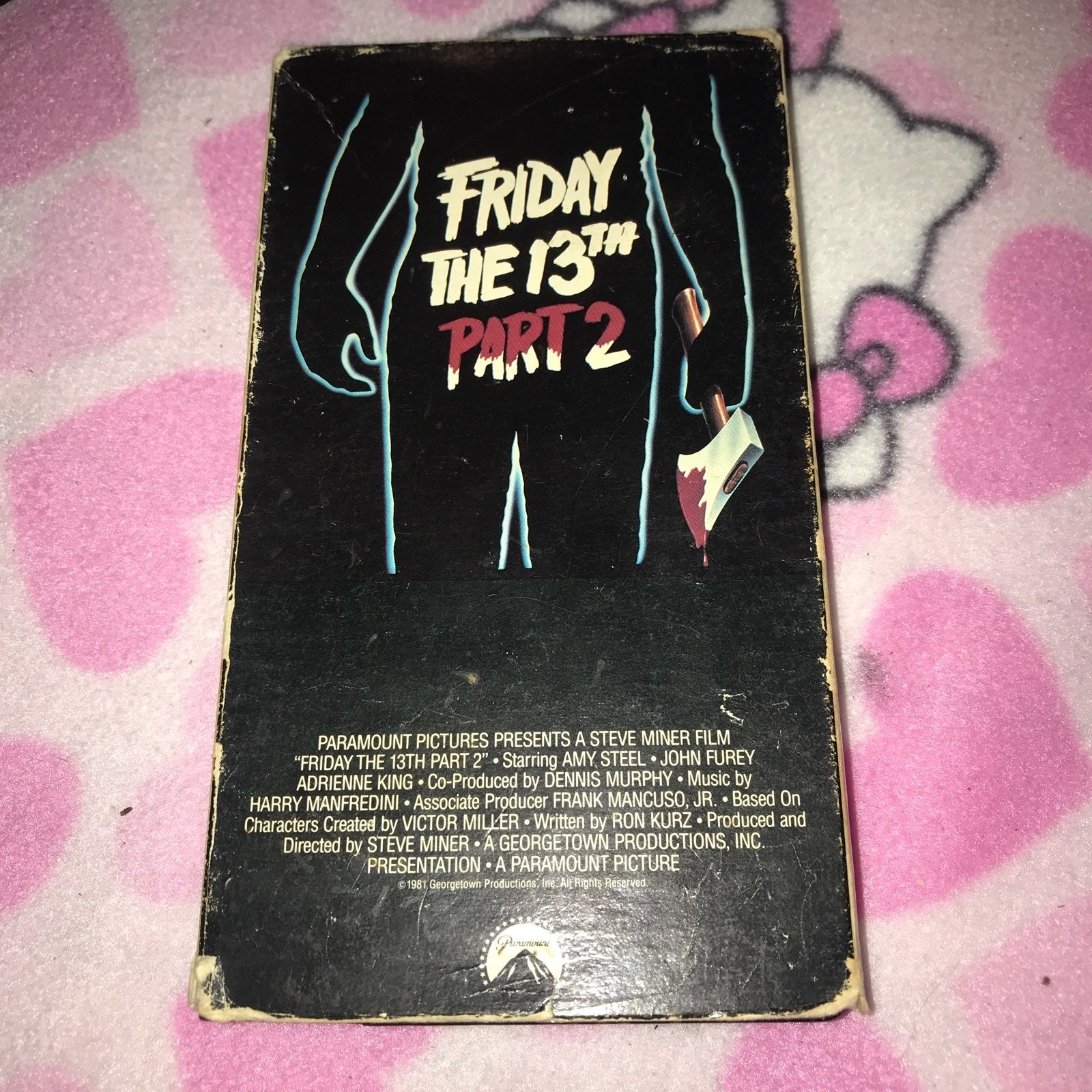 Friday the 13th part 2 vhs