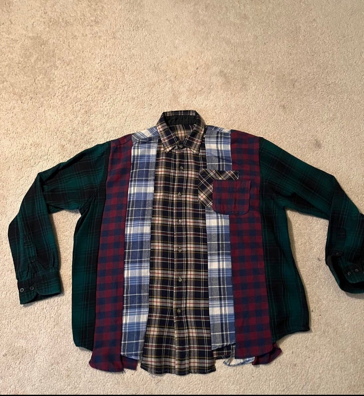 Oversized Men's or Women's custom flannel