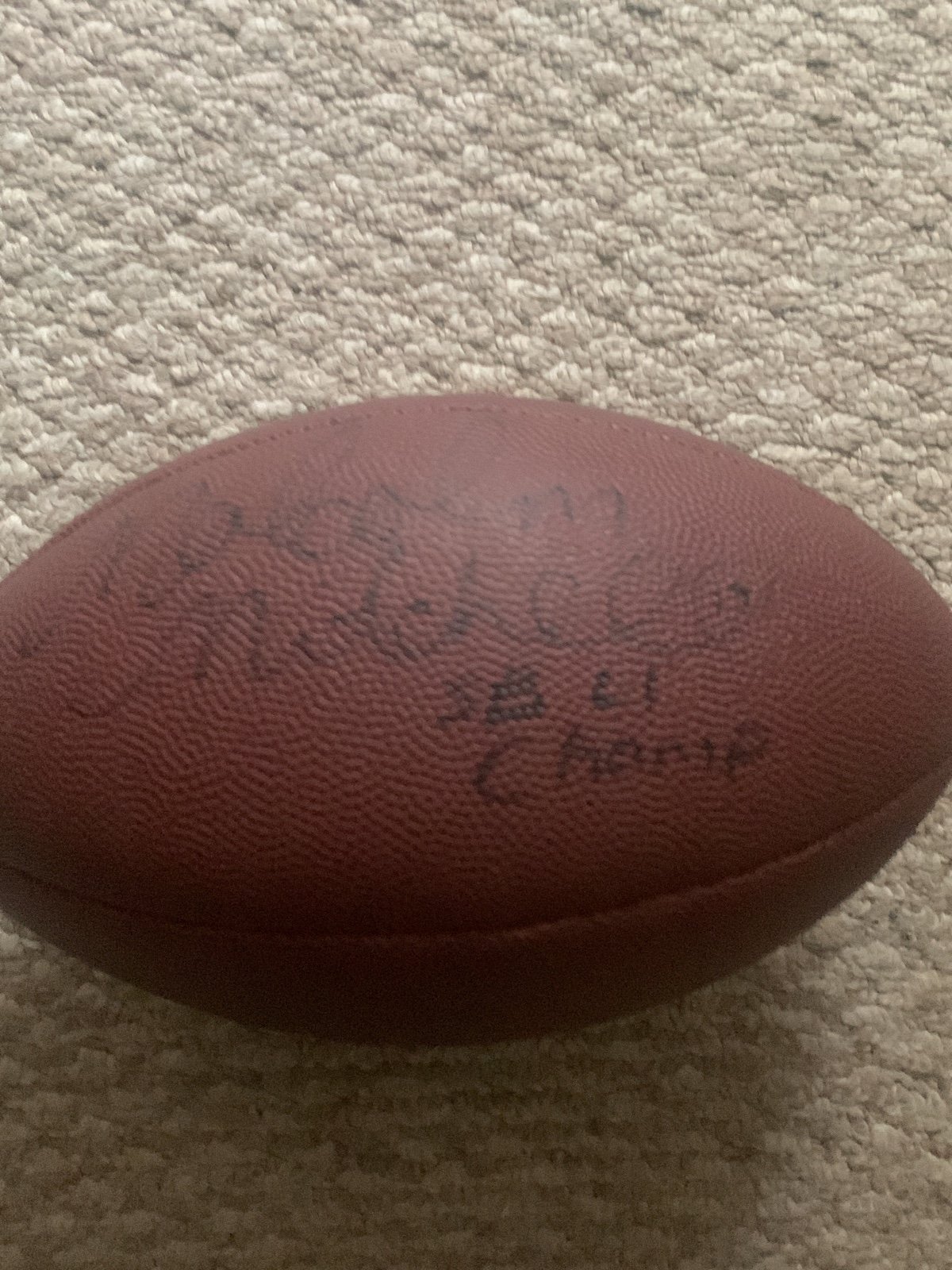 Signed Football