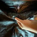 Vintage Y2K GAP Black Boot Cut Leather Pants Size:4 Genuine Leather Lined