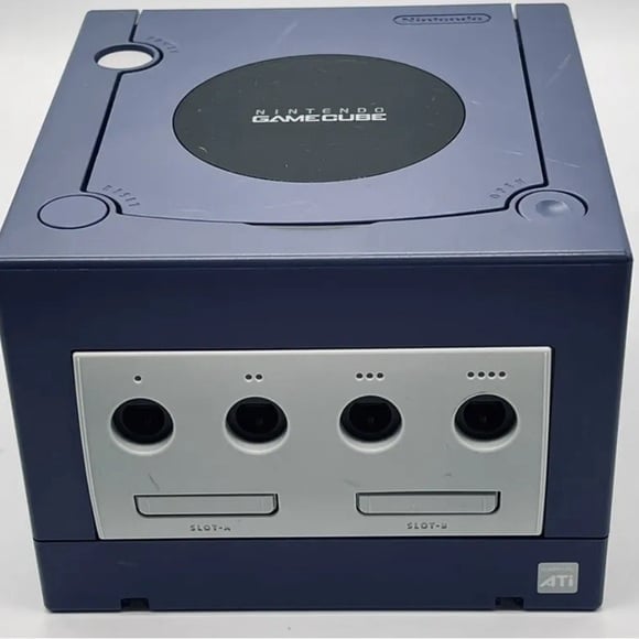 Nintendo GameCube Indigo “WORKING” VNTG RETRO GAME CONSOLE W/ POWER SUPPLY