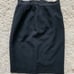 Valentino black pencil skirt