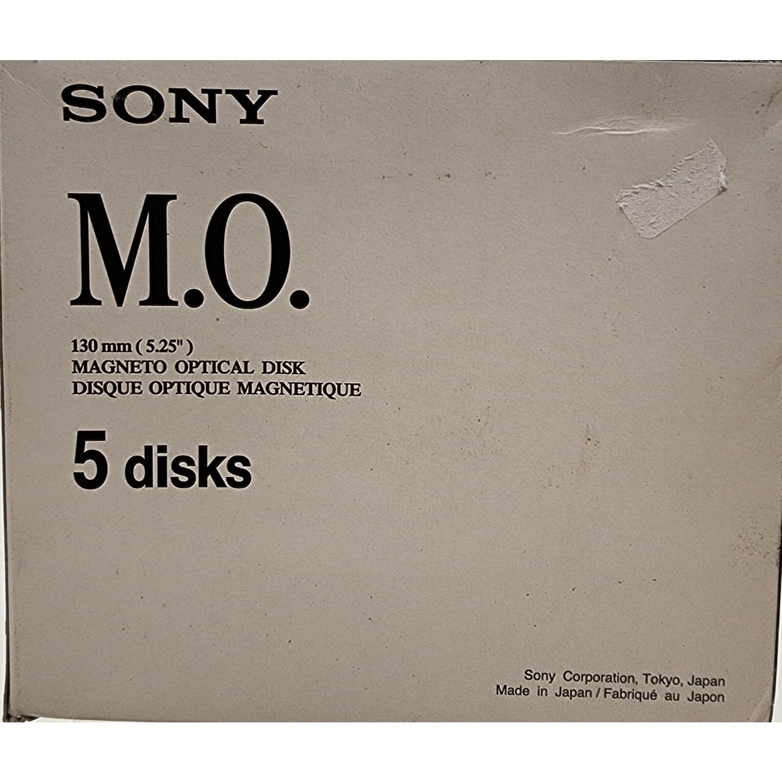 5 New SONY EDM-9100CWW 9.1GB R/W Optical Disk EDM9100C 5.25 MO Sealed