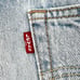Levi’s 501 High Rise Light Wash Distressed Button Fly Cutoff Jean Shorts