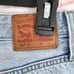 Levi’s 501 High Rise Light Wash Distressed Button Fly Cutoff Jean Shorts