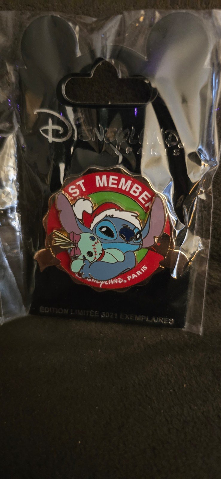 2021 Disneyland Paris DLP - Stitch Christmas - Cast Member LE 3021