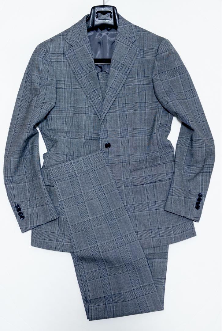 BEAMS F Beams F Glen Plaid 1-Pleat Suit 44 Spring/Summer