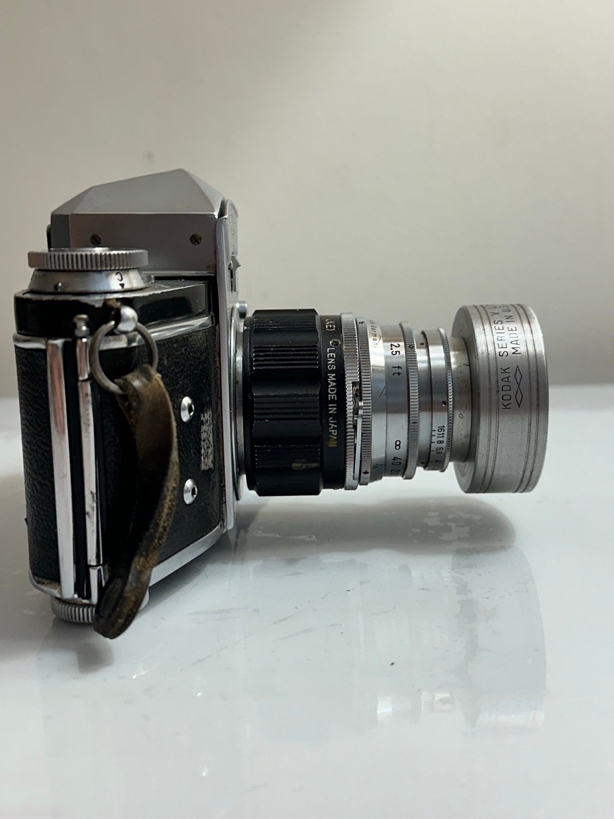 Vintage camera EXARTA VX Jhagee Drezden. (Set) Made in Germany