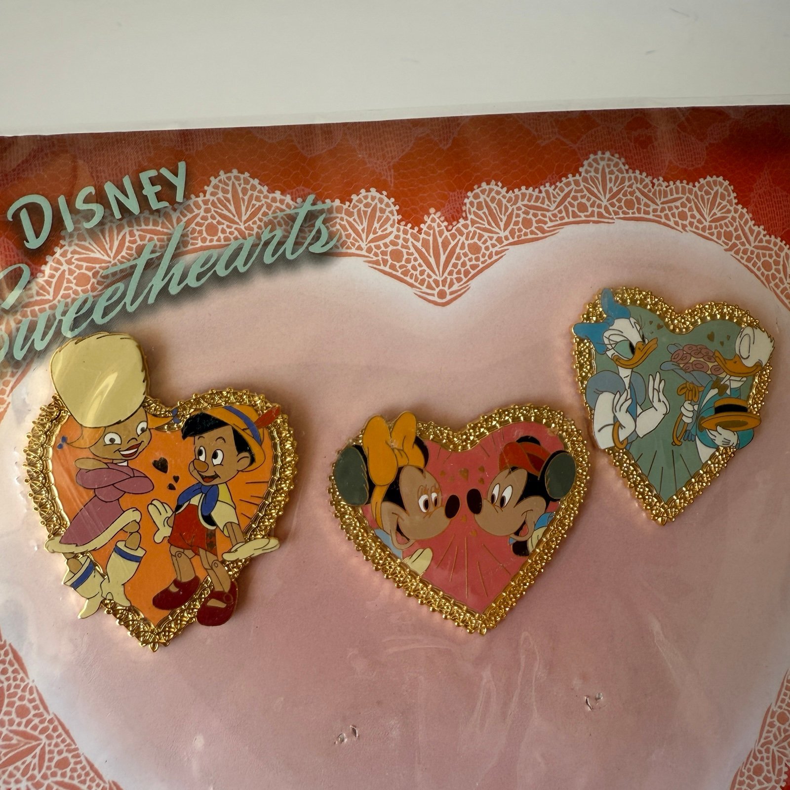 Disney Sweethearts LE Pin Set of 3