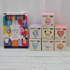 (RARE & TRENDING) BT21 UniBall Ballpoint Pen Set & Monitor Figurines (BTS)
