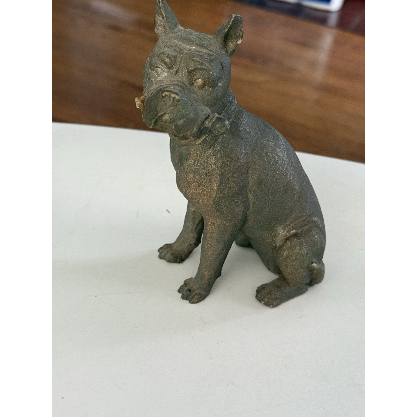 VINTAGE DOG , 6' Inch Tall Unknown Material